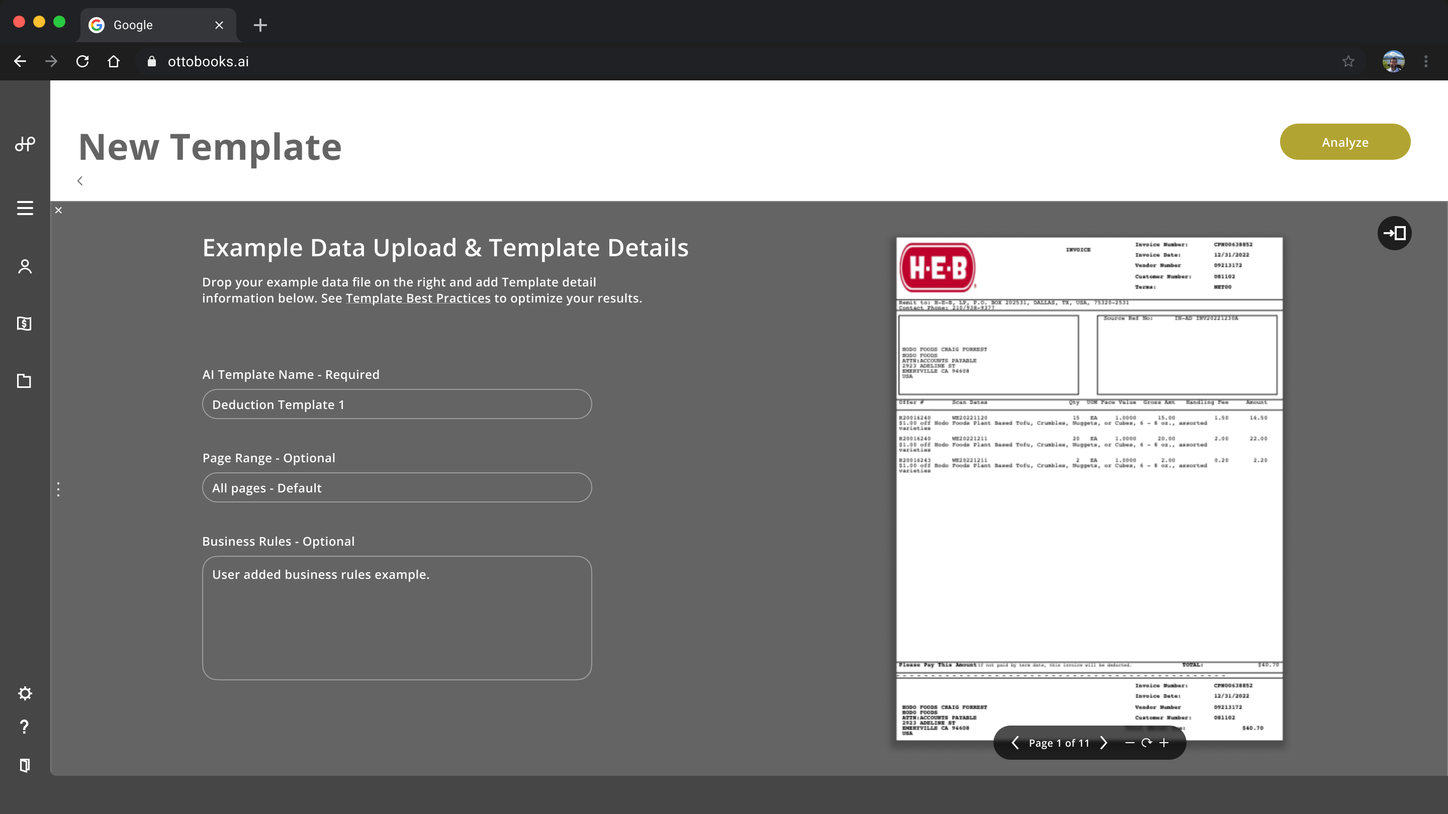 Create an AI Template